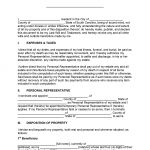 South Carolina Last Will and Testament Form