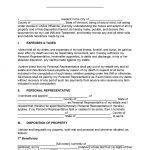 Vermont Last Will and Testament Form