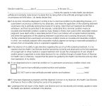 Washington Advance Health Care Directive (Living Will) Form